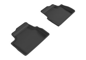 Mini Hardtop 4-Door Floor Mats - Rear - 3D MAXpider - Kagu - Black - `14-`19 Mini Hardtop 4-Door Floor Mats - Rear - 3D MAXpider - Kagu - Black - `14-`19